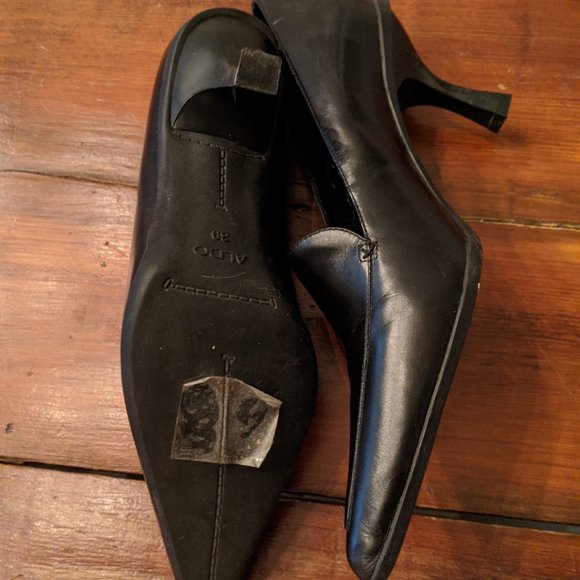 90s Chic Pointy Toe Heels size 9 - Picture 2 of 4